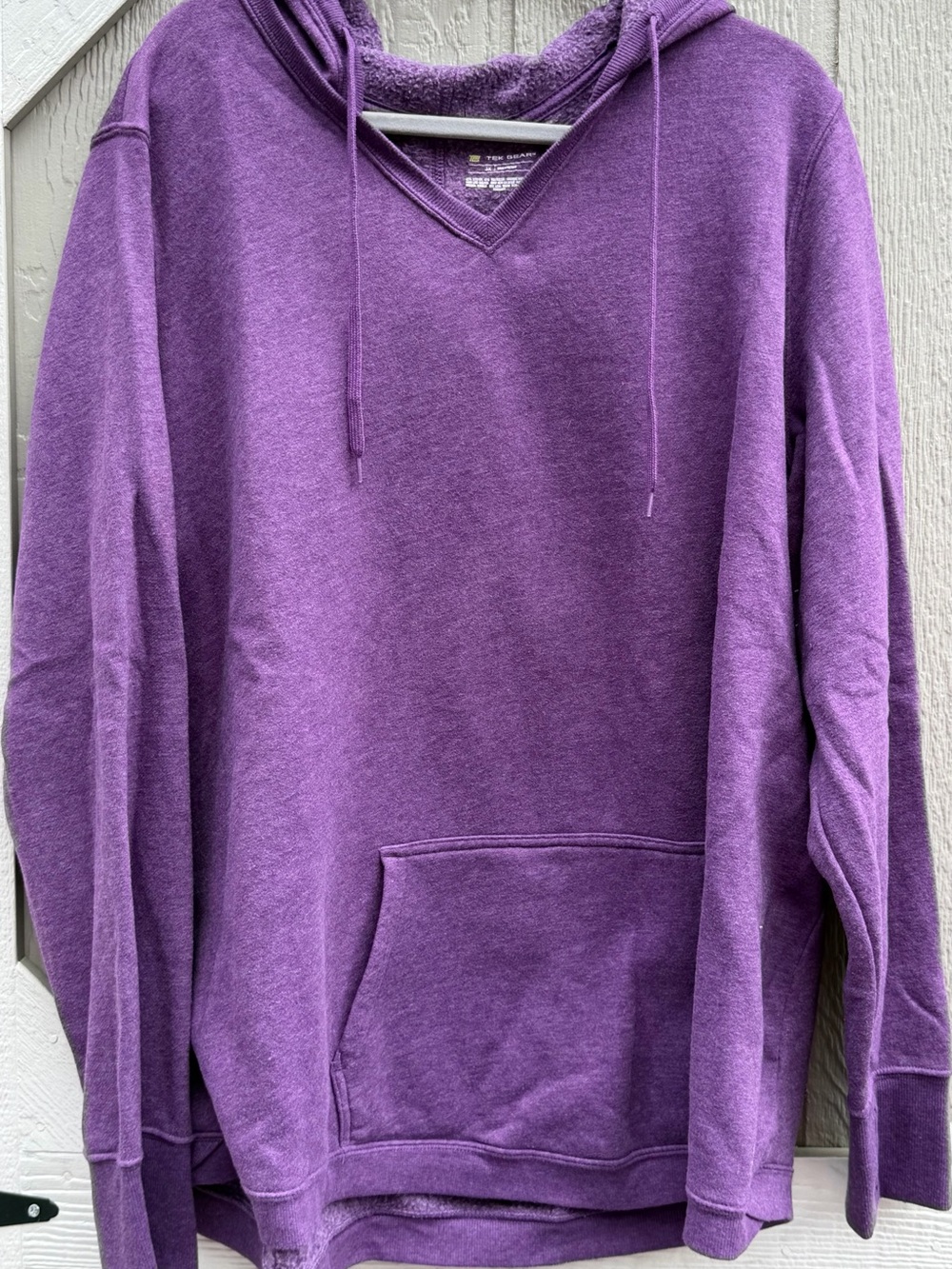 TEK Purple Ladies Pullover Hoodie Sweatshirt